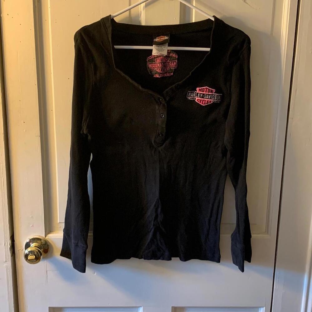 Harley-Davidson shirt 1X black pink Cape Cod Hyannis, MA